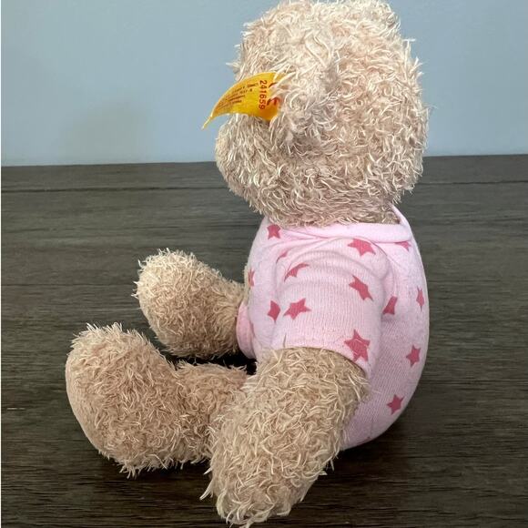 Steiff Baby Teddy and Me Teddy Bear Girl with Pajama'sm Plush - Picture 2 of 5